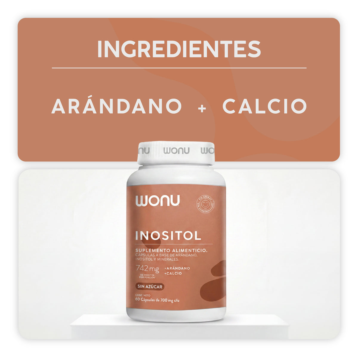 Myo-Inositol 60 Cápsulas
