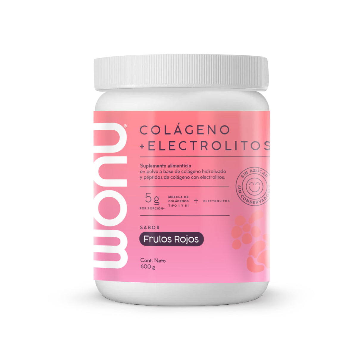Colágeno+Electrolitos Frutos Rojos