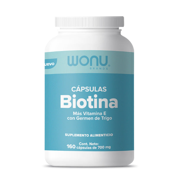 Kit Biotina 160 cápsulas + Serum + Zinc